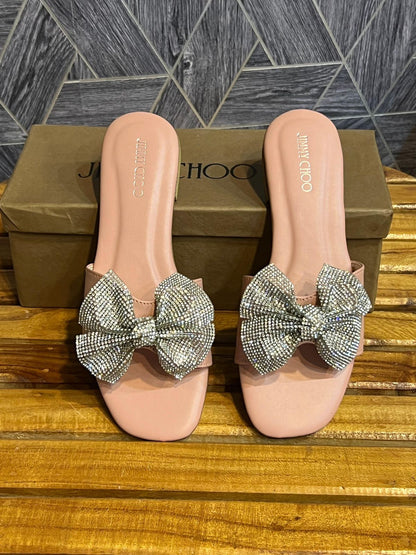 Jimmy Choo Bow Liva flats