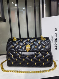Kurt Geiger Kensington Eagle Studded Shoulder Bag