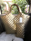 Saint Laurent Large Quilted Tote Bag