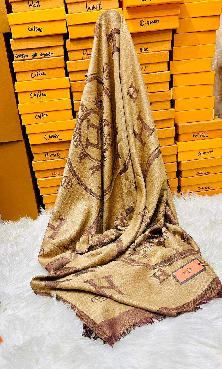 Hermes Pashmina #057 Shawls