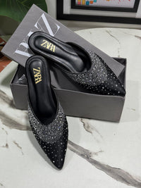 Zara Stone Loafers