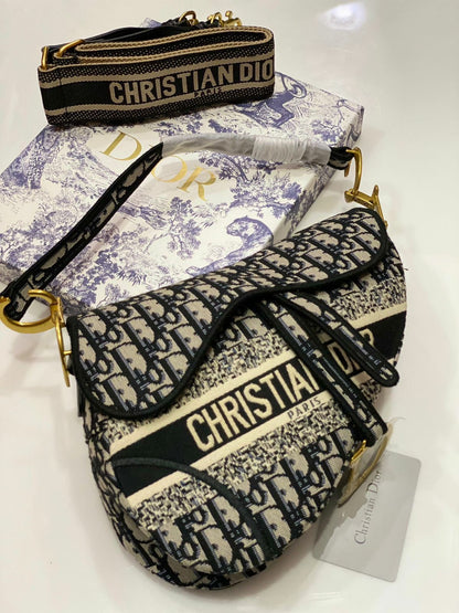 Dior Saddle Signature Bag