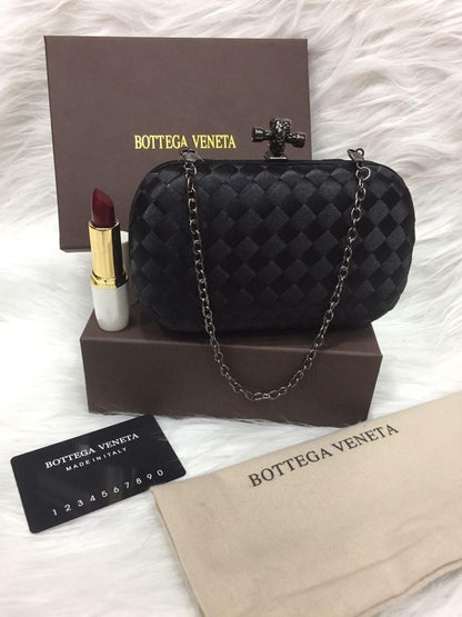 Bottega Veneta Satin Clutch Small