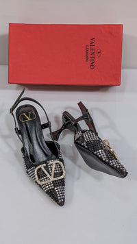 Valentino Rouhi Stones Heels