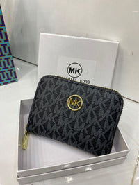 Mk Fashion Wallet Leather