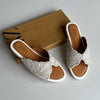 Zara Pearl Crafted Sandals