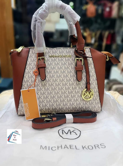 Michael Kors MM Top Handle Signature Tote