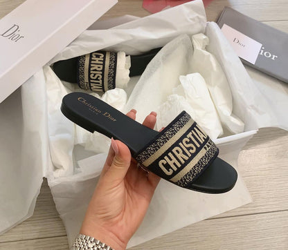 Dior Dway Embroided Sandals