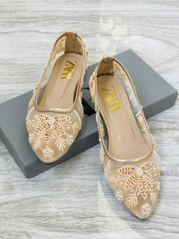 Zara Embroided Pumps