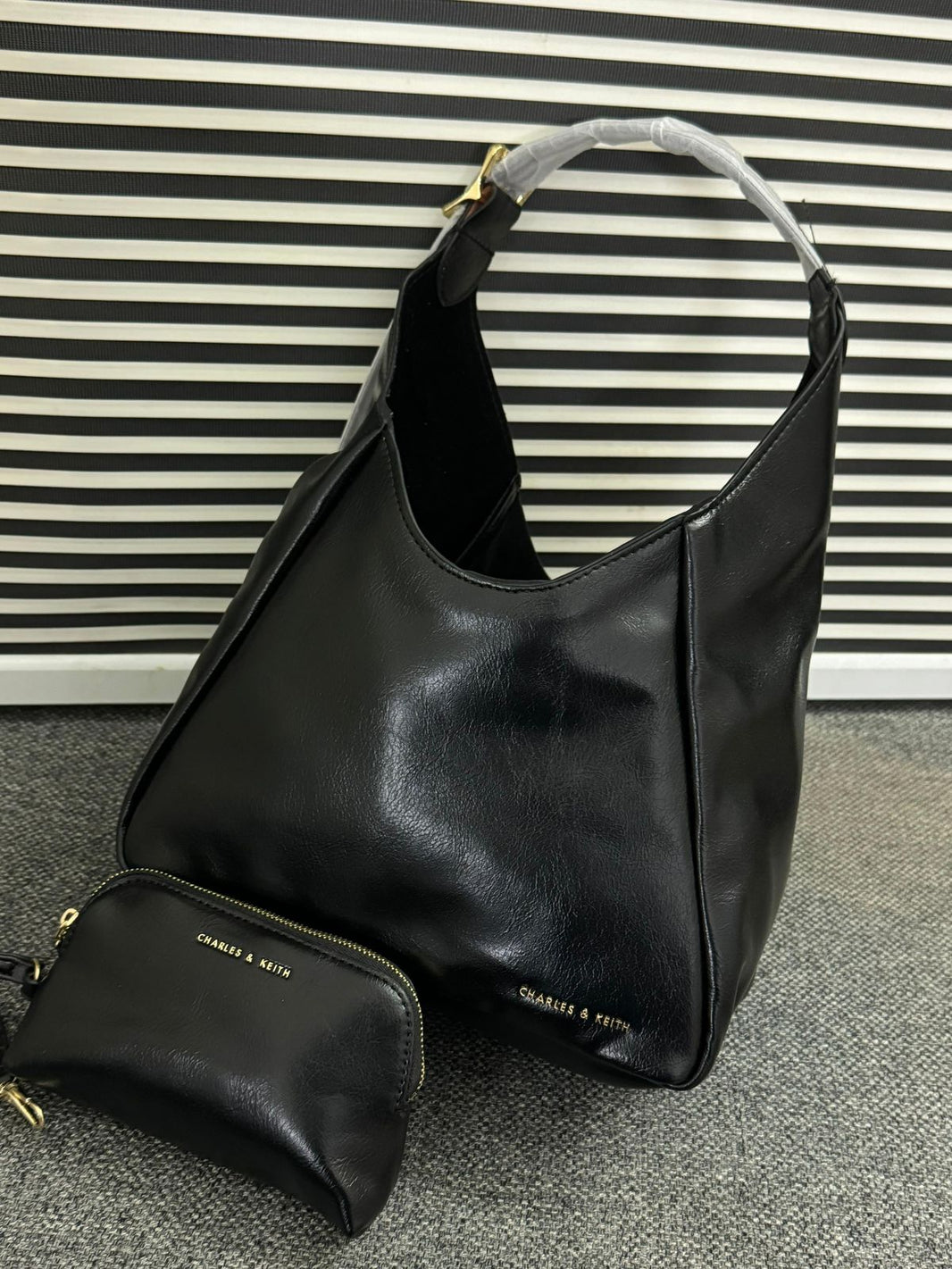 Charles And Keith Buzz Hobo Bag