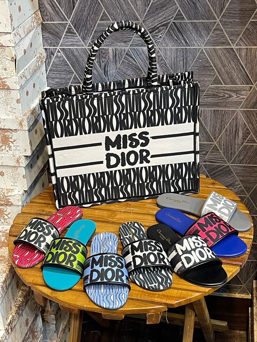 Miss Dior Bag w Slides