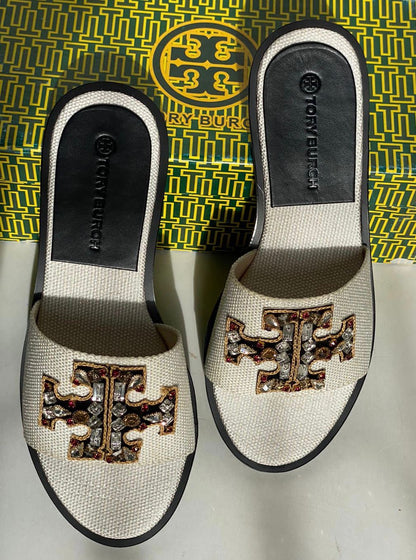 Tory Burch Kira Embroided Sandals