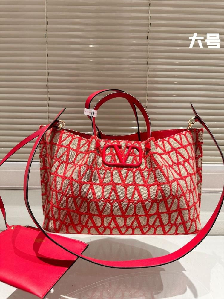 Valentino Cowhide Quilted Tote