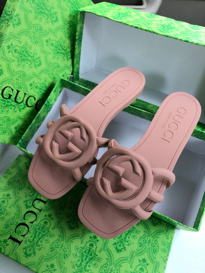 Gucci Imported Rubber Slides