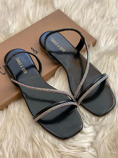 Charles & Keith Cross-strap Sandals