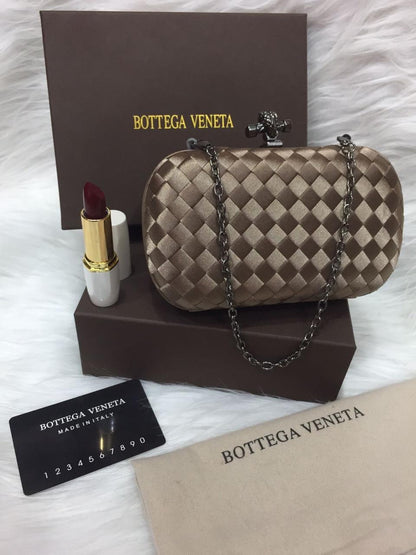 Bottega Veneta Satin Clutch Small