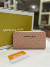 Michael Kors Signature Leather Crafted Wallet