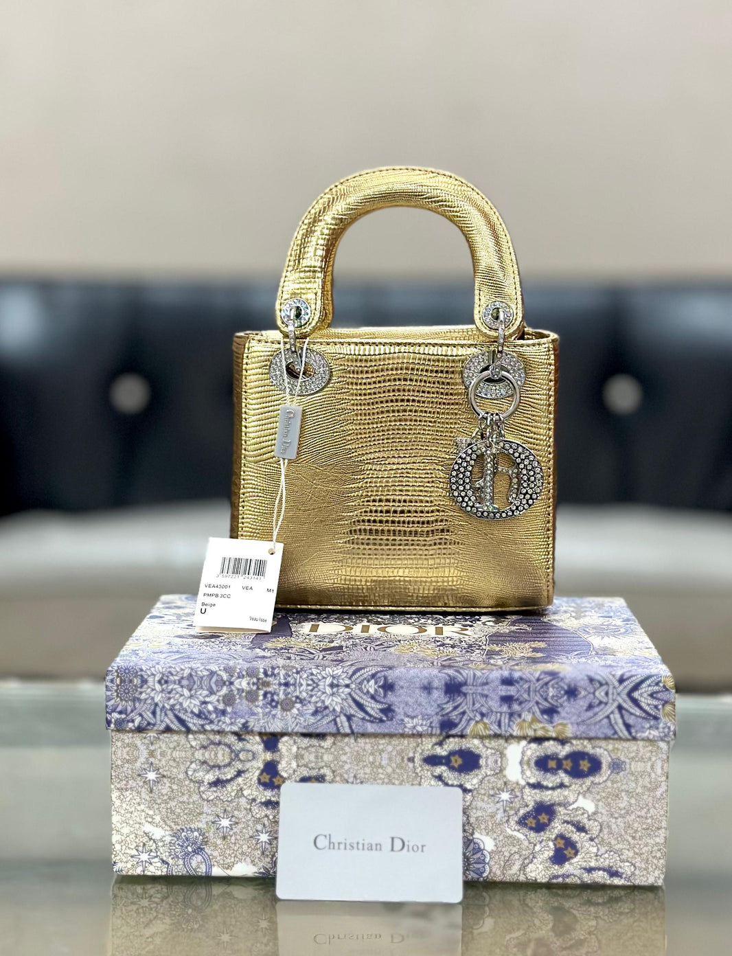 Dior Mini Patent Crossbody