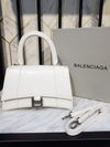 Balenciaga Women Hourglass Small Leather Bag