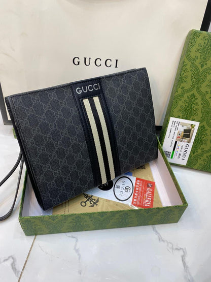 Gucci Signature Pouchette Clutch for Men