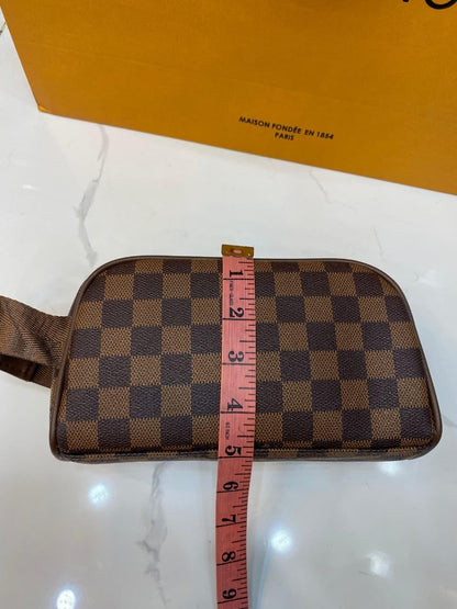 Lv Unisex Leather Pouch