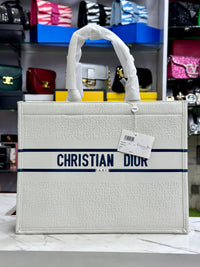 Christian Dior Leather Tote Bag