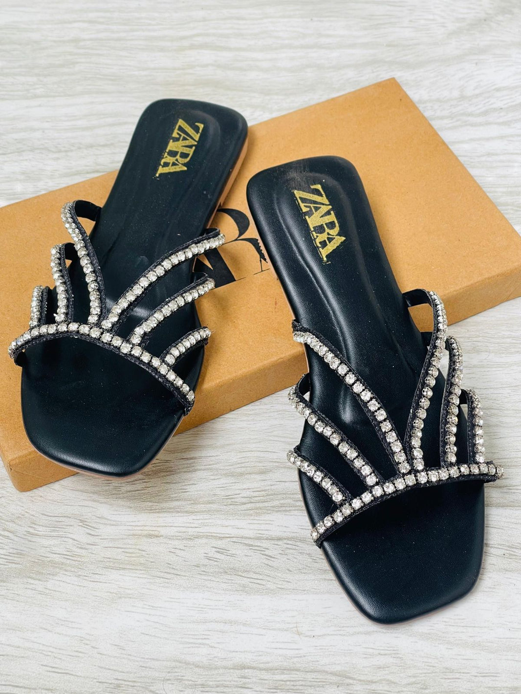 Zara Starlet Embelished Sandals
