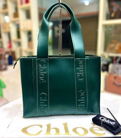 Chloe Cowhide Leather Tote