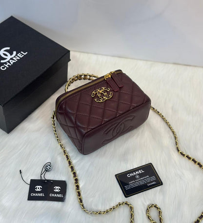 Chanel Top Handle Box Bag