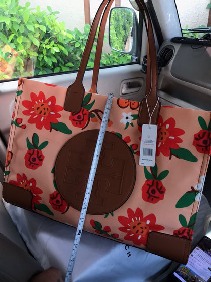 Tory Big Logo Tote Bag