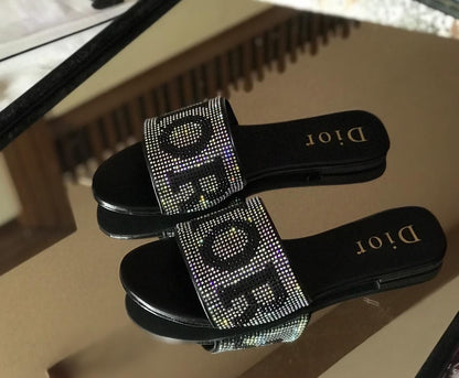 Dior DD Diamontees Sandals