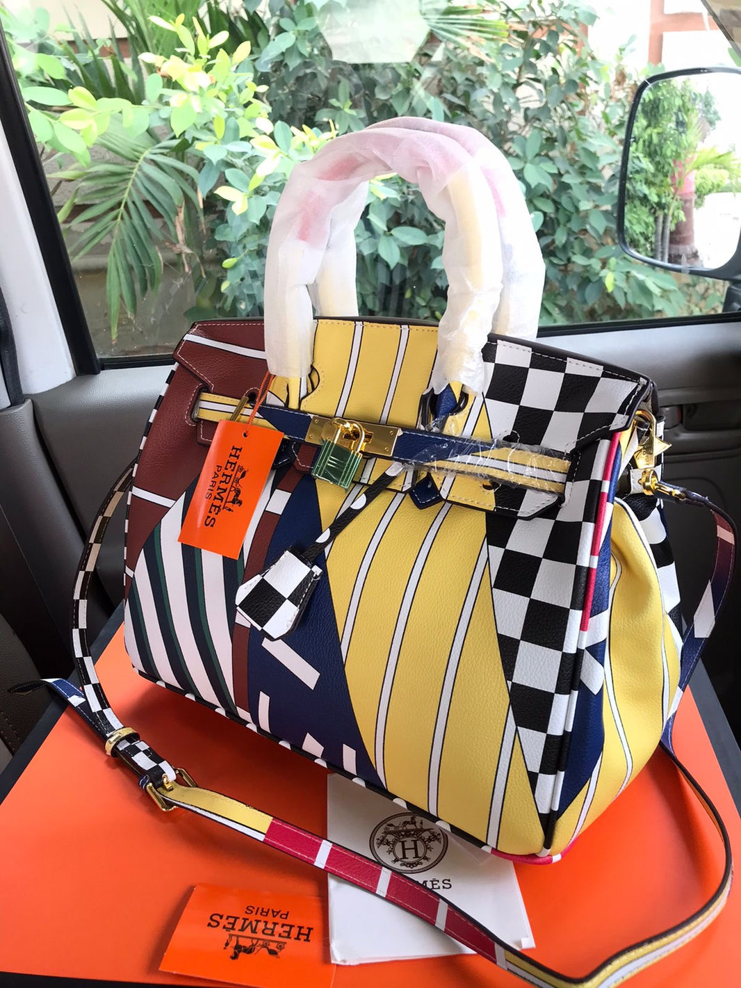 Hermes Berkin Printed 5.5