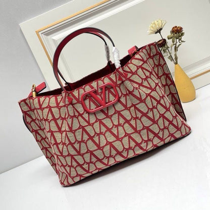 Valentino Cowhide Quilted Tote