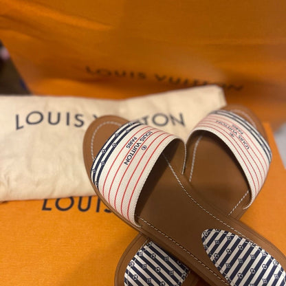 Louis Vuitton Flagged Sandals