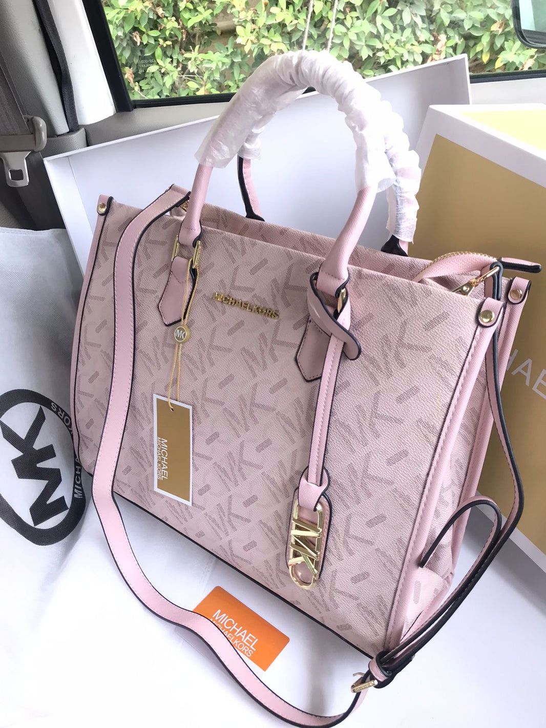 Michael Kors Signature Stir Handbag MM