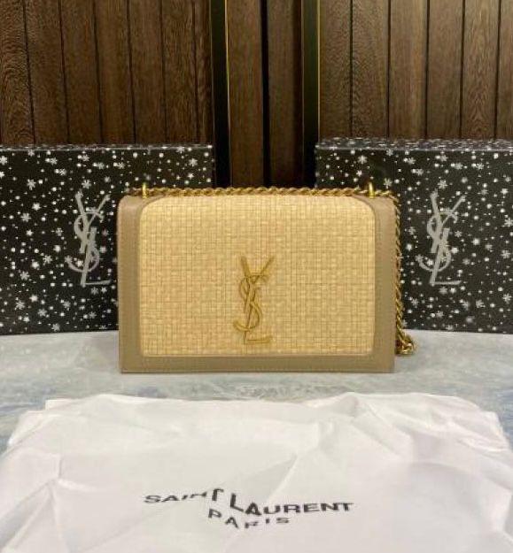 Saint Laurent Sunset Medium Fox Bag