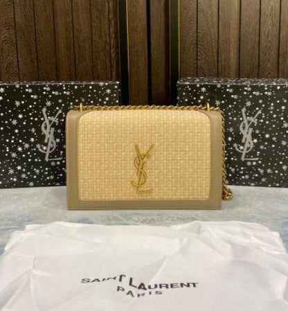 Saint Laurent Sunset Medium Fox Bag