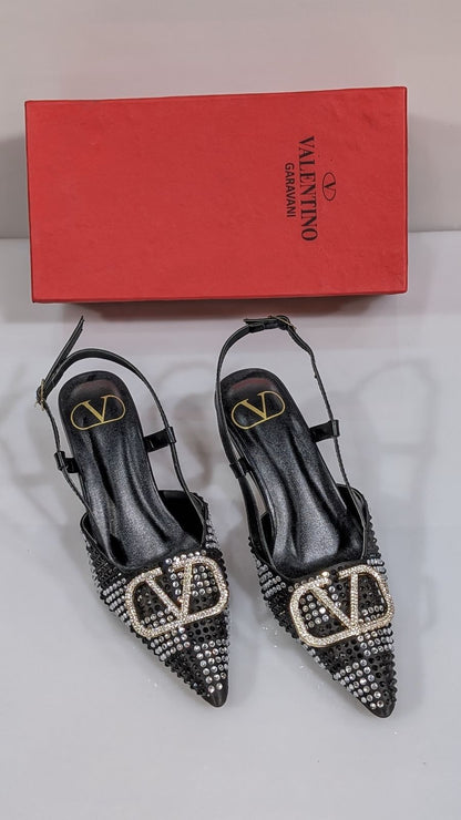 Valentino Rouhi Stones Heels