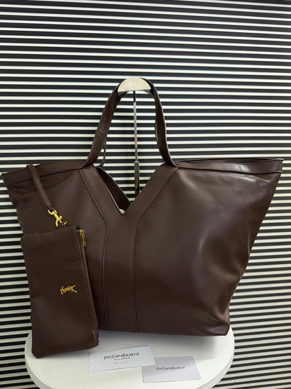 Saint Laurent Y Leather Tote Bag