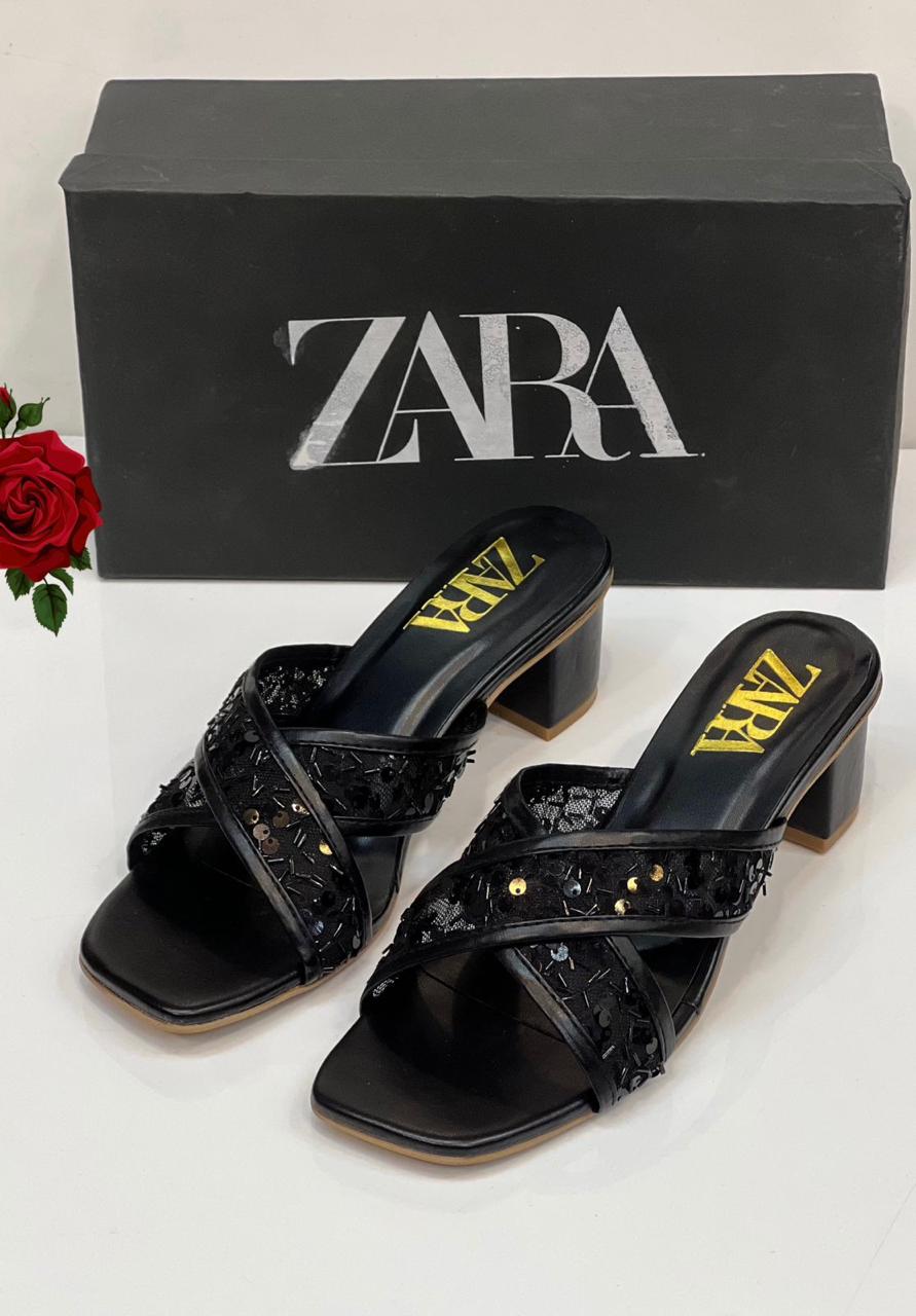 Zara Seq Heels