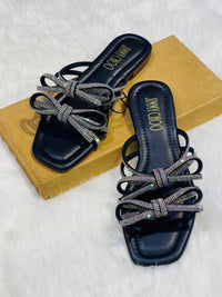 Jimmy Choo Double Bow Flats