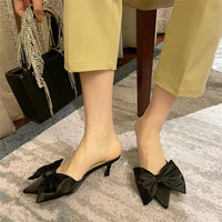 Zara Big Bowed Heel