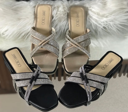 Jimmy Choo Linge Slippers