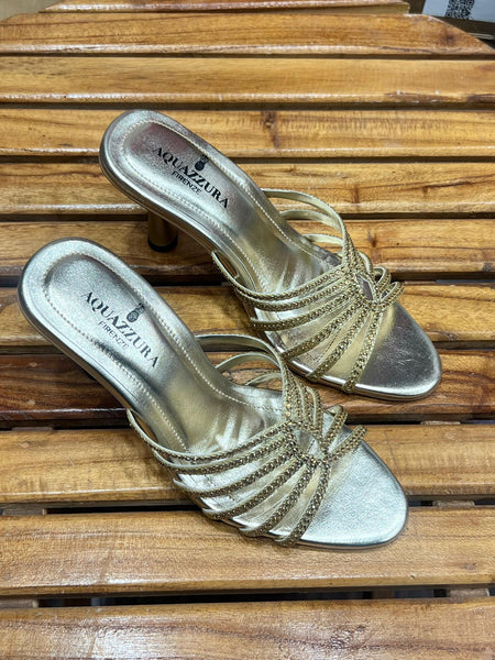 Aquazzura Embroidery Heels