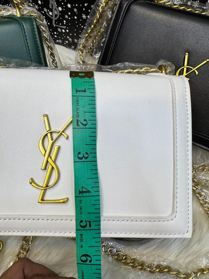 Saint Laurent Sunset Medium Fox Bag