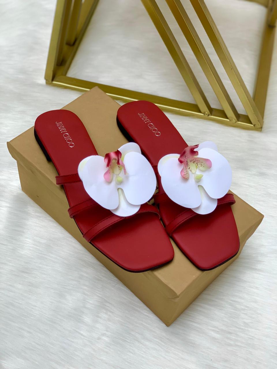 Jimmy Choo Floral Sandals