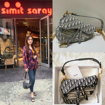 Dior Saddle Signature Bag