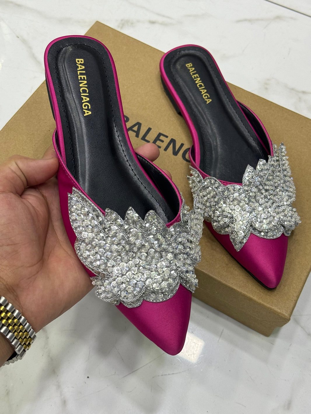 Balenciaga Kira Slip Ons