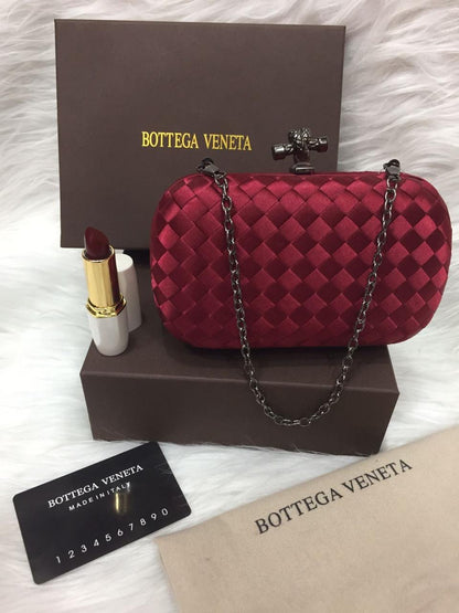 Bottega Veneta Satin Clutch Small