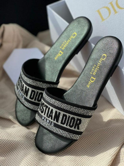 Christian Dior Dway D Slides
